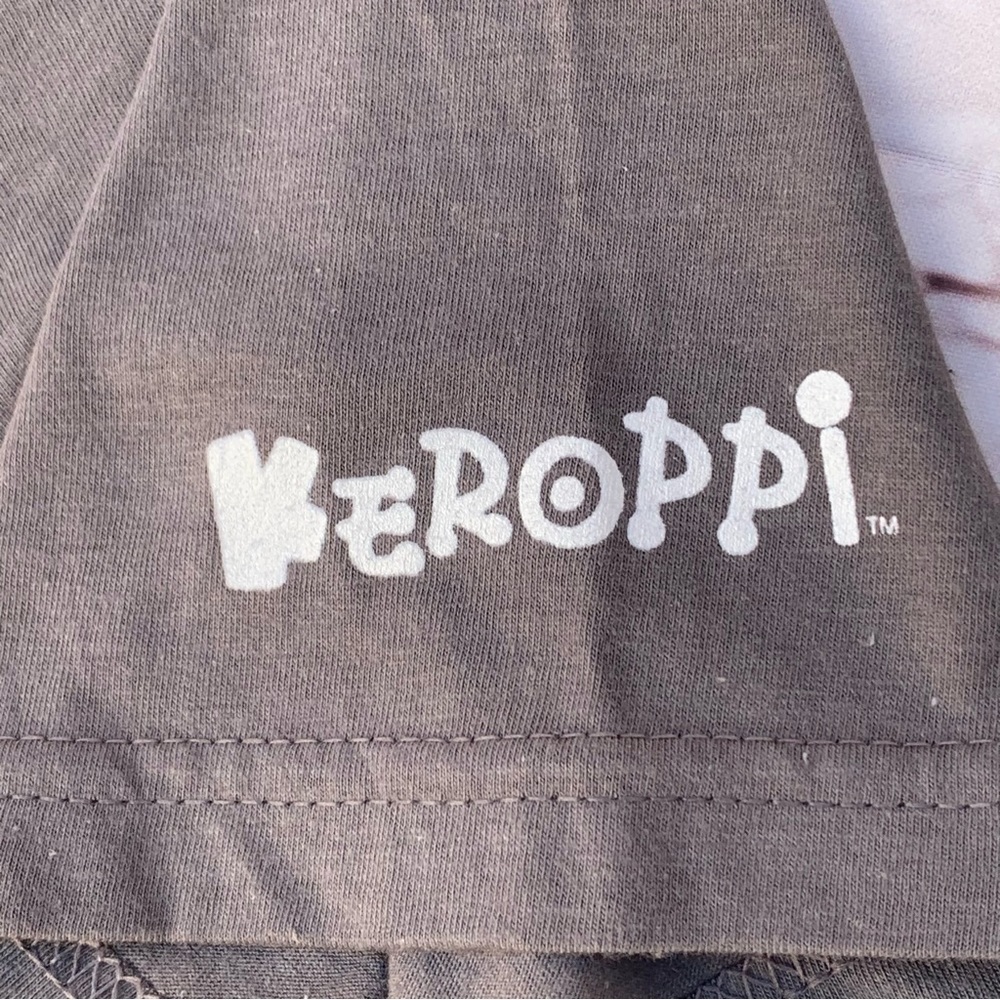 Sanrio Keroppi Gray Short Sleeve Tee Shirt Medium - Large - Picture 3 of 10